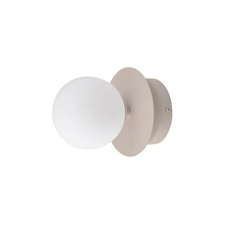 Globen Lighting Art Deco Væg/ Mud/Hvid – væglampe — produktfoto
