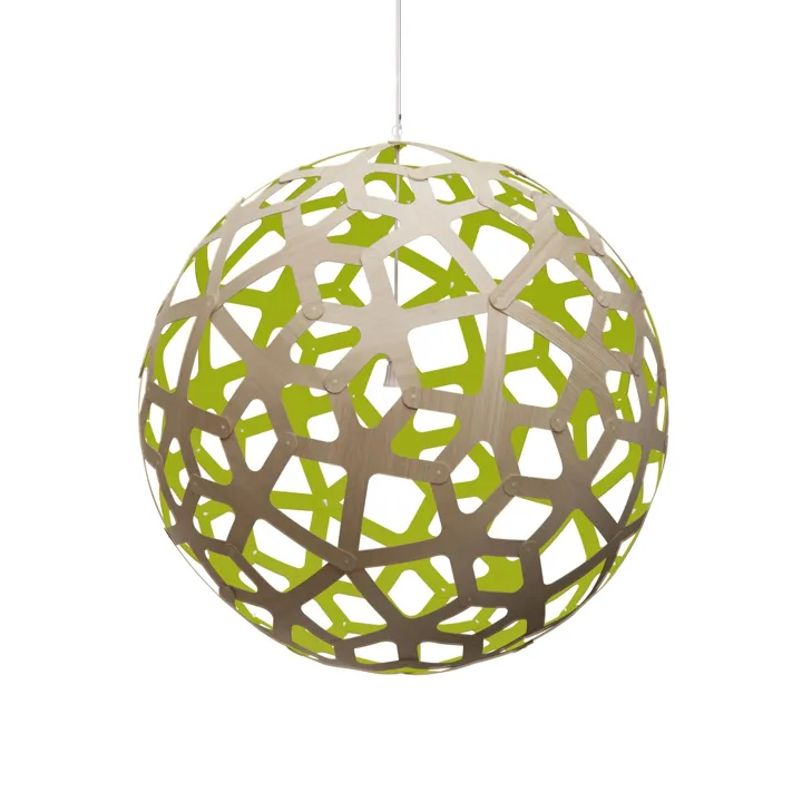 David Trubridge Coral Ø120 Lime – pendel — produktfoto