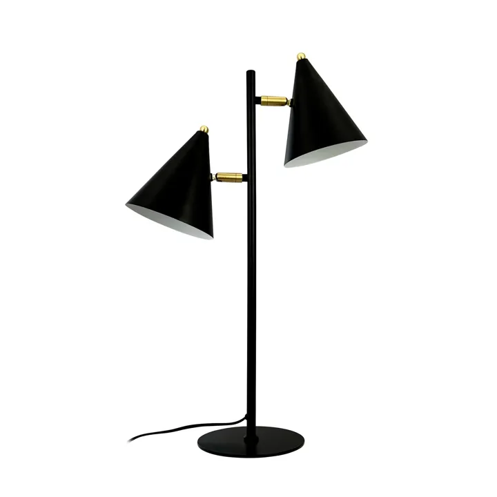 Dyberg Larsen French Collection Rouen Sort – bordlampe — produktfoto