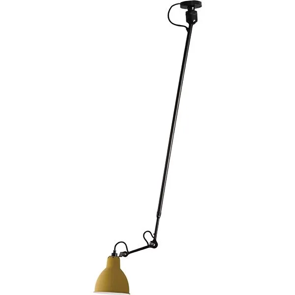 La Lampe Gras N302 Mat Gul Stor – loftlampe — produktfoto