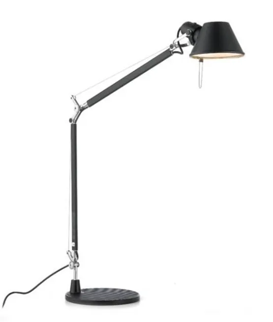Artemide Tolomeo Mini , sort m bordfod – bordlampe — produktfoto