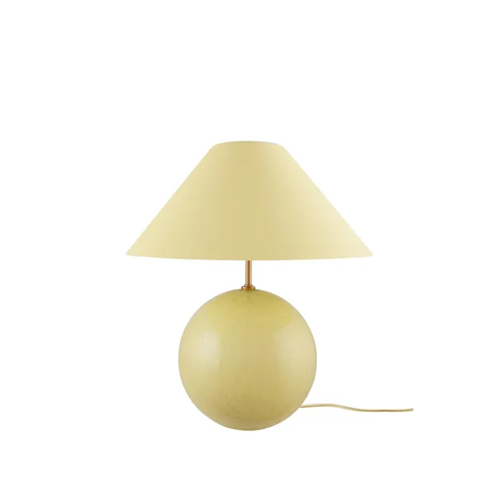 Globen Lighting Iris 35 Butter Yellow – bordlampe — produktfoto