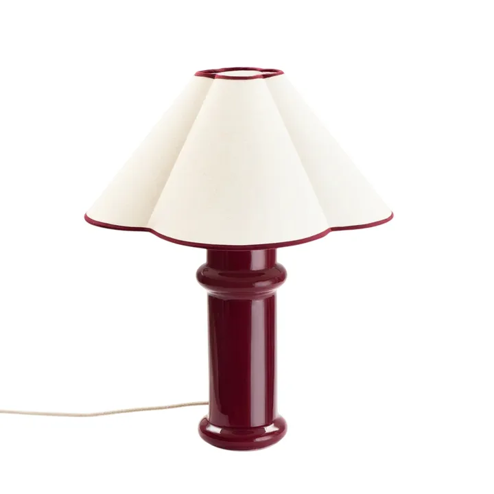 Tala Heath Port Red – bordlampe — produktfoto
