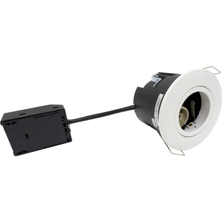 Nordtronic Uni Install indbygningsspot, mat hvid – indbygningsspot — produktfoto