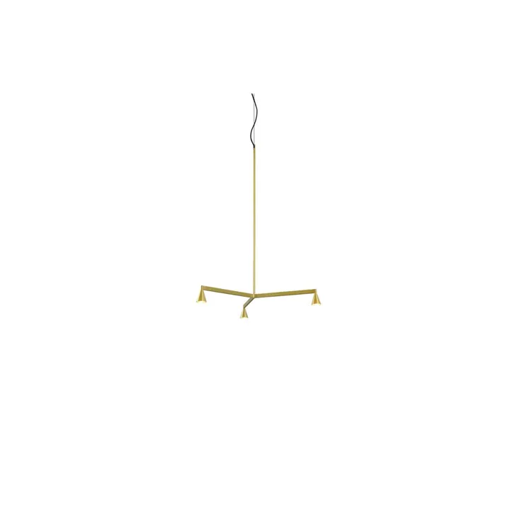 Trizo21 Trizo 21 Austere Chandelier Y 25 Messing – pendel — produktfoto