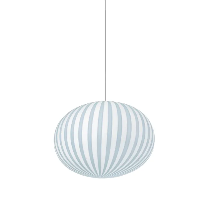 Established & Sons FILIGRANA LIGHT S4 Ellipse Ø45 - Blue Canes – pendel — produktfoto