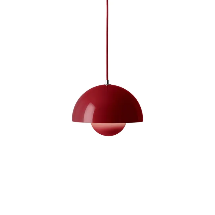&Tradition Flowerpot VP1 Vermilion Red – pendel — produktfoto