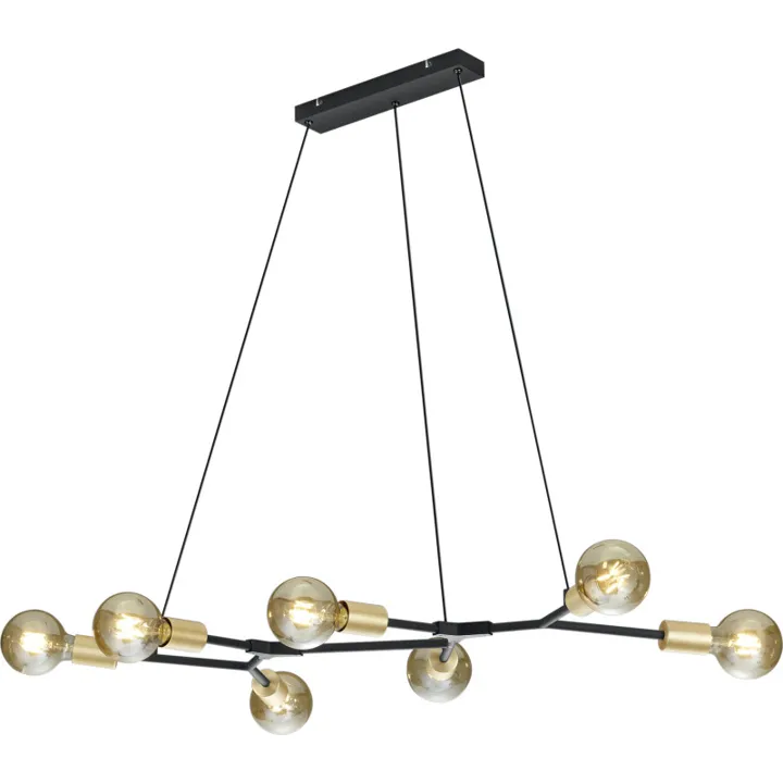 Trio Lighting Cross langbordspendel – pendel — produktfoto