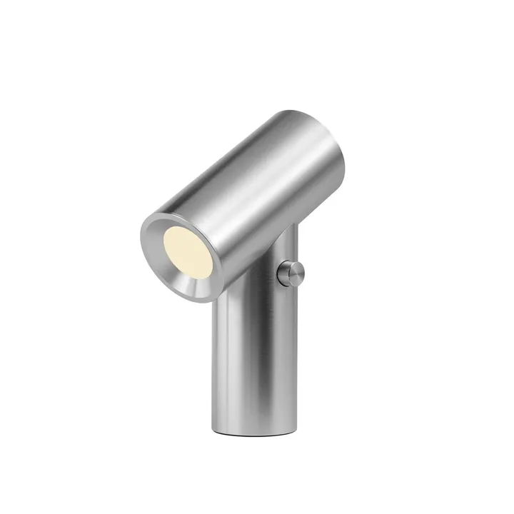 Muuto Beam Aluminium – transportabel bordlampe — produktfoto
