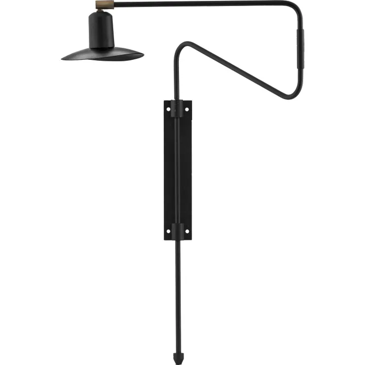 House Doctor Swing , 35 cm, sort – væglampe — produktfoto