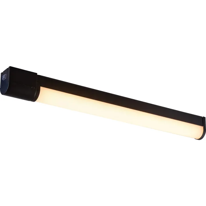 Nordlux Malaika spejllampe, sort, 68 cm – væglampe — produktfoto