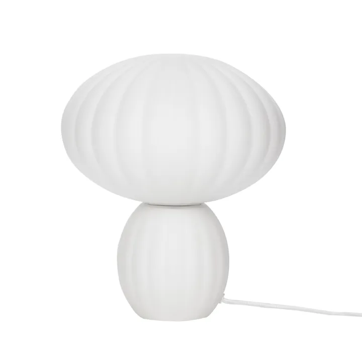 Hübsch Kumu Hvid – bordlampe — produktfoto
