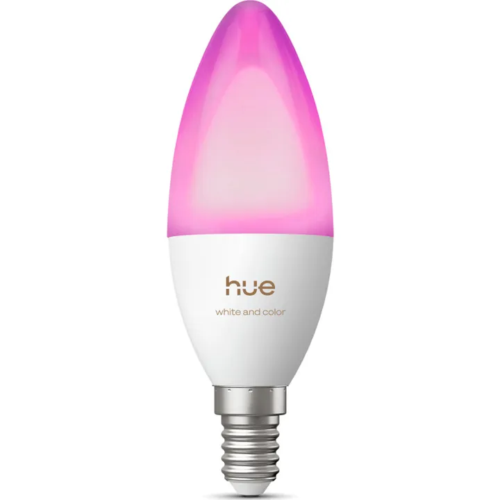 Philips Hue White Color Ambiance E14 kertepære, 1000K-20000K – pære — produktfoto