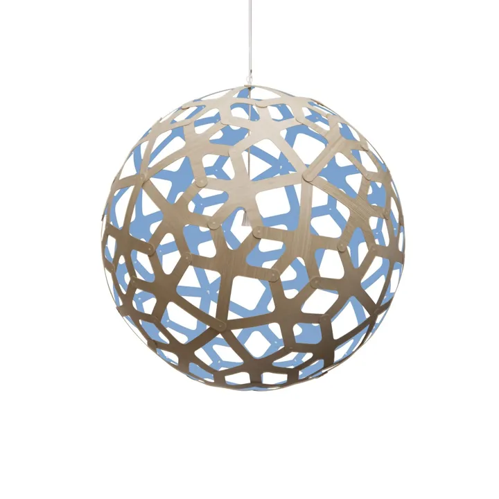 David Trubridge Coral Ø100 Blå – pendel — produktfoto