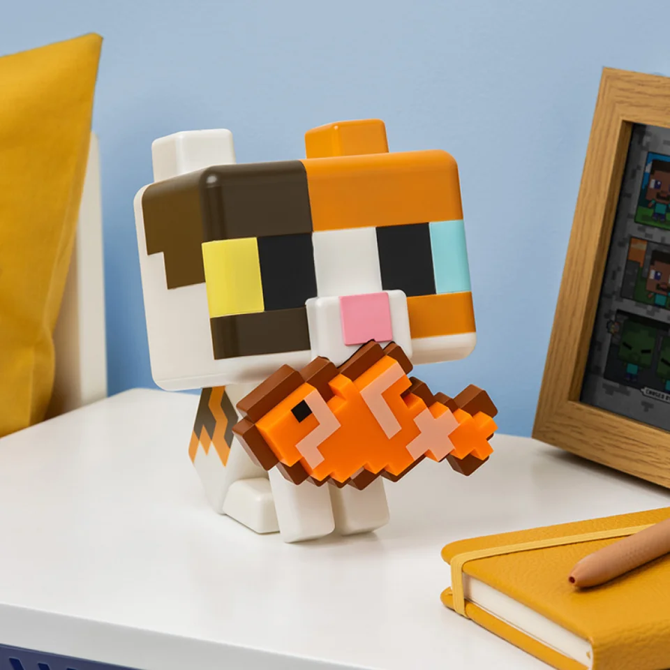 Paladone Minecraft Cat GloBuddies - Natlampe – dekorationslys — produktfoto