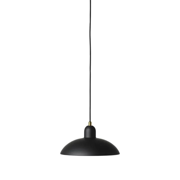 Fritz Hansen KAISER Idell 6631 Mat Sort/Messing – pendel — produktfoto