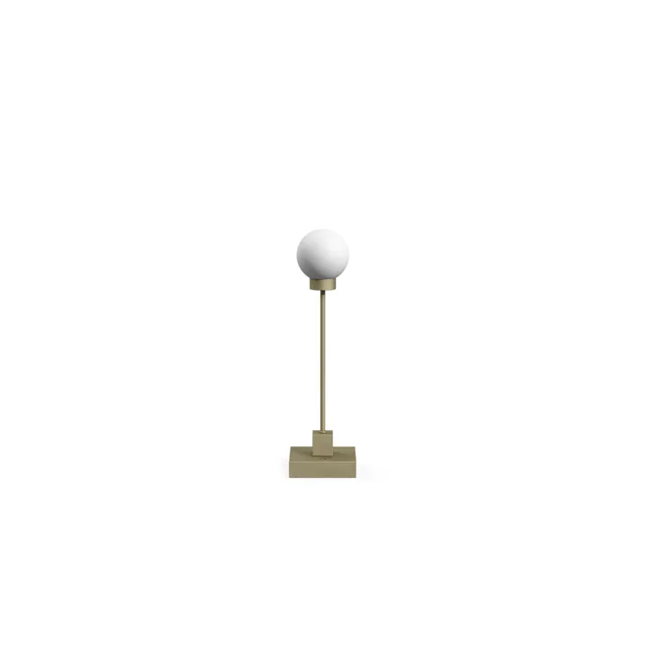 Northern Snowball Grey Beige – transportabel bordlampe — produktfoto