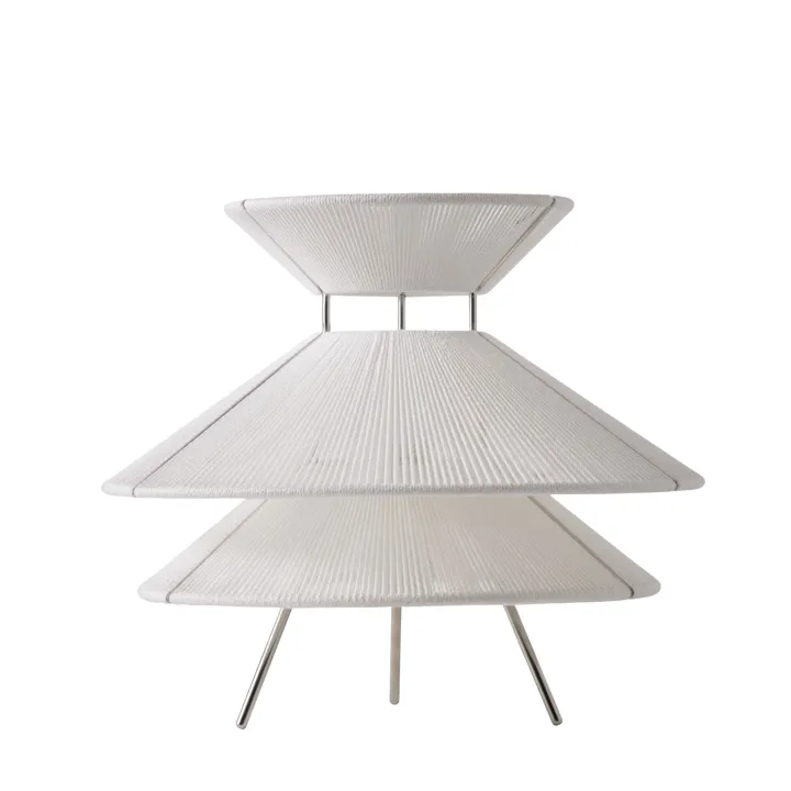 Frandsen Kiku Ø35,5 cm Hvid – bordlampe — produktfoto