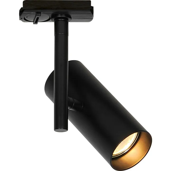Nordlux Jerome Link skinnespot, sort – spot — produktfoto