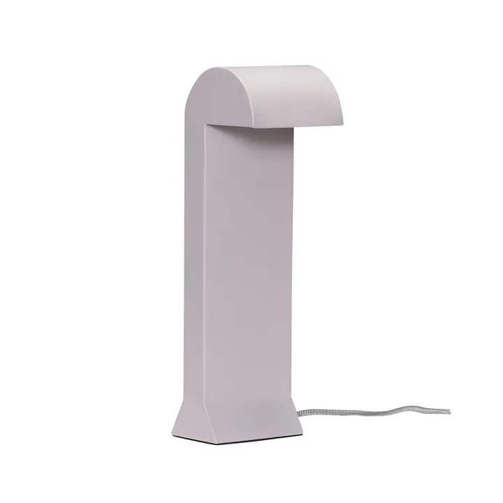 Hübsch Soothe Lysegrå – bordlampe — produktfoto