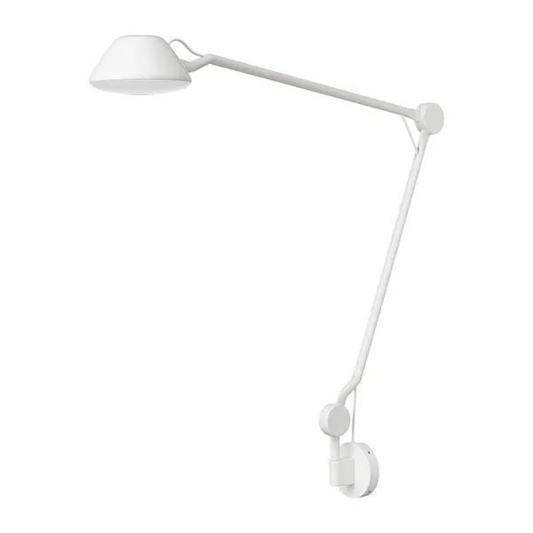 Fritz Hansen AQ01 Mat Hvid – væglampe — produktfoto