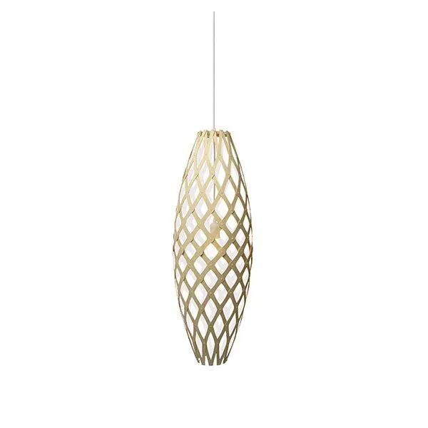 David Trubridge Hinaki Hvid / Natural – pendel — produktfoto