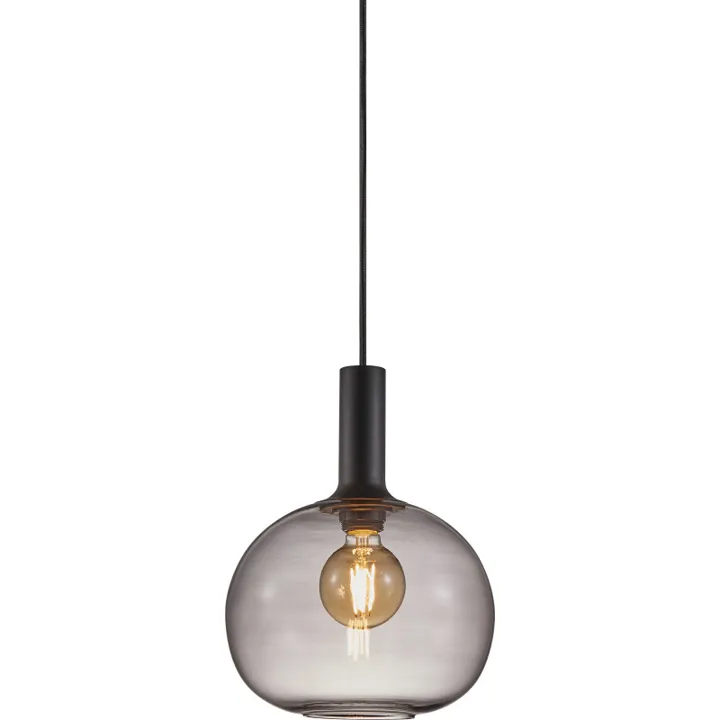 Nordlux Alton , røgfarvet, Ø25 cm – pendel — produktfoto