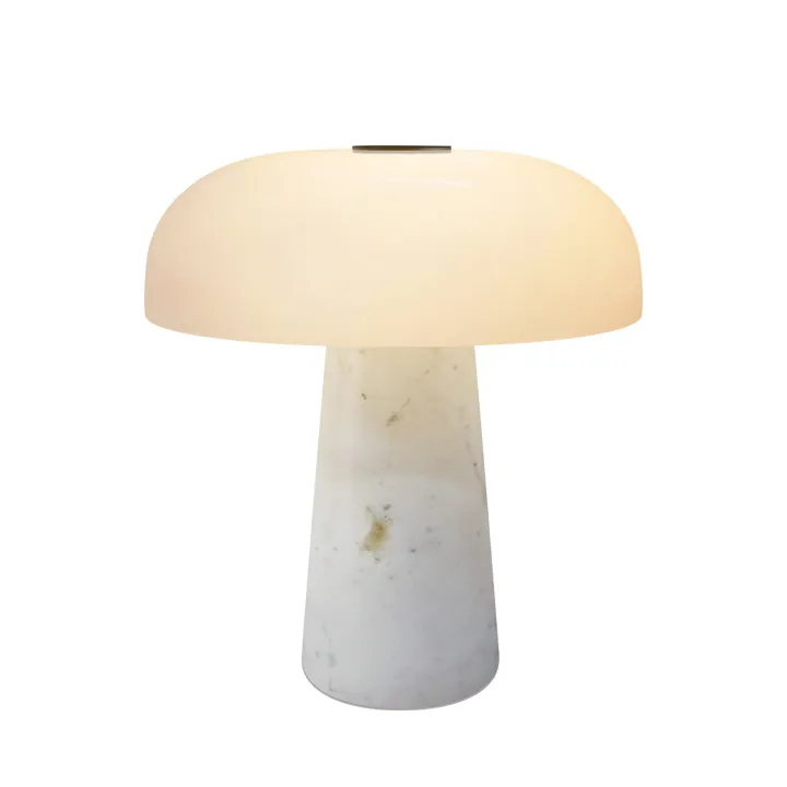 Design For The People Glossy Mini Hvid – transportabel bordlampe — produktfoto