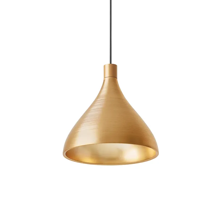 Pablo Designs Swell Single Medium Messing – pendel — produktfoto