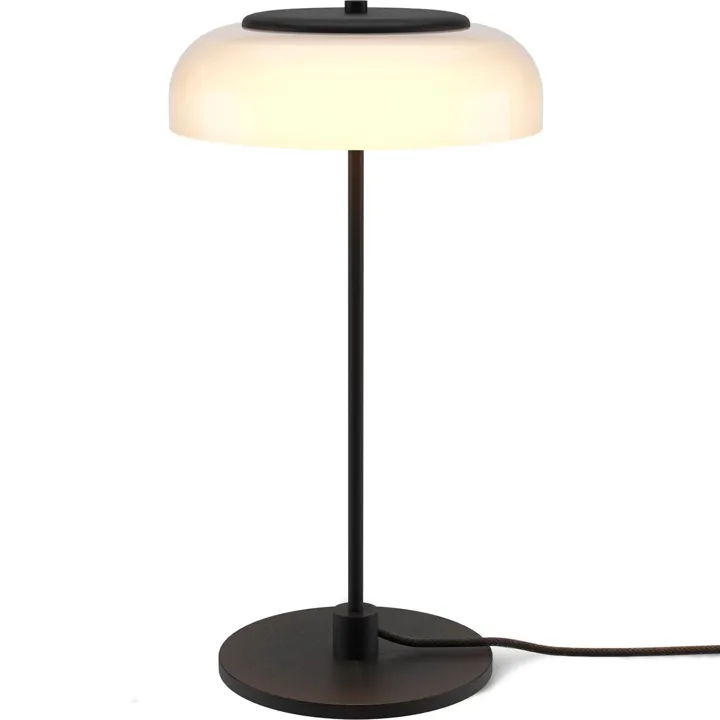 Nuura Blossi Sort & Opal – bordlampe — produktfoto