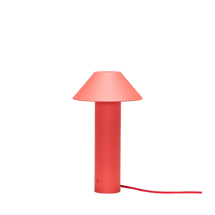 Hübsch Tower Rød – bordlampe — produktfoto