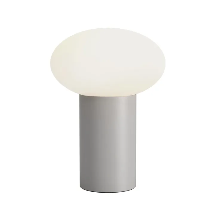 Astro Zeppo Transportabel Pepple Grey – transportabel bordlampe — produktfoto