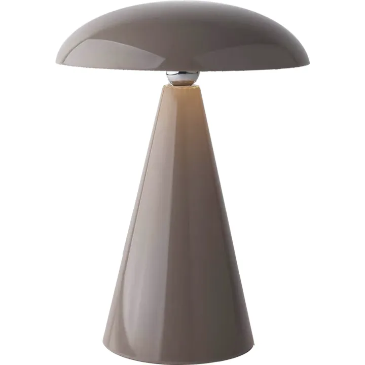 Veli Line Swing genopladelig , brun – bordlampe — produktfoto