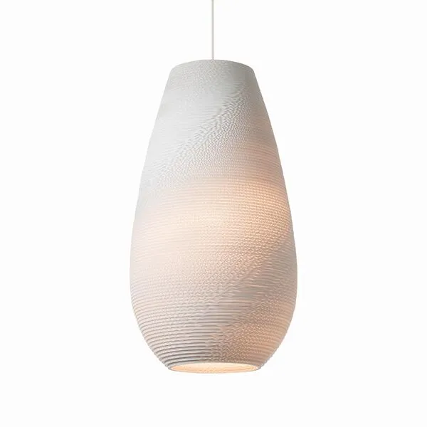 Graypants Scraplight Drop 26 Hvid – pendel — produktfoto