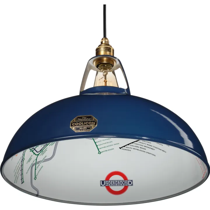 Coolicon Original 1933 Underground , blå, Ø40 cm – pendel — produktfoto