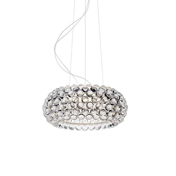 Foscarini Caboche Plus Media LED Dæmpbar Transparent – pendel — produktfoto