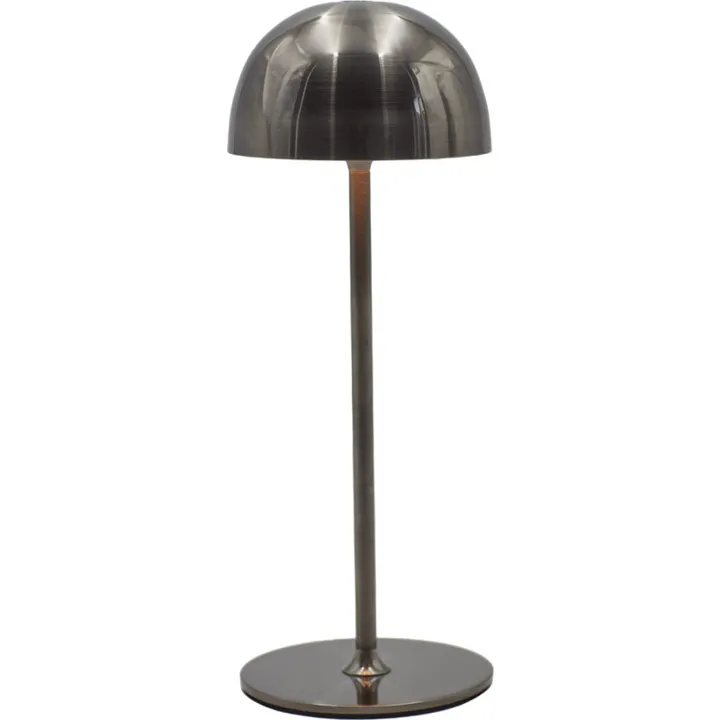 Sirius Mini Tim genopladelig , sort nikkel – bordlampe — produktfoto