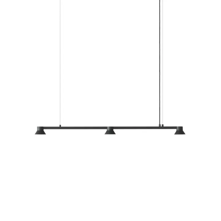 Normann Copenhagen Hat Linear Lille Sort – pendel — produktfoto