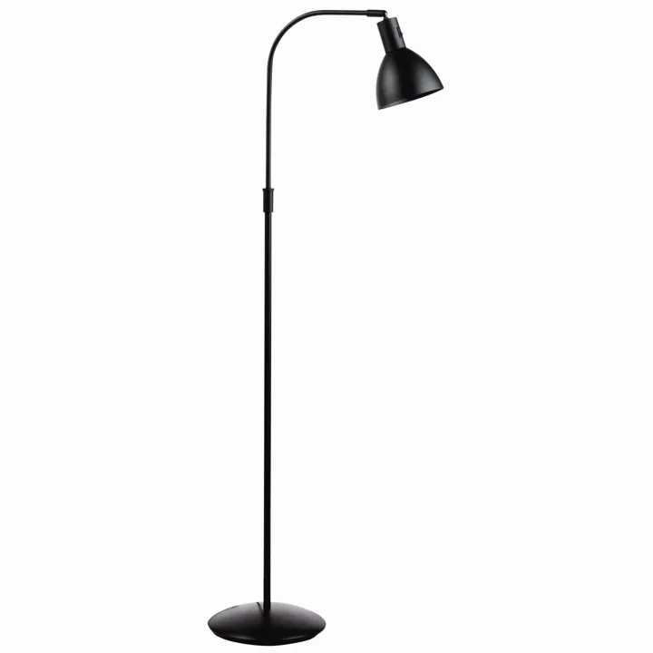 Halo Design Angora Sort – gulvlampe — produktfoto
