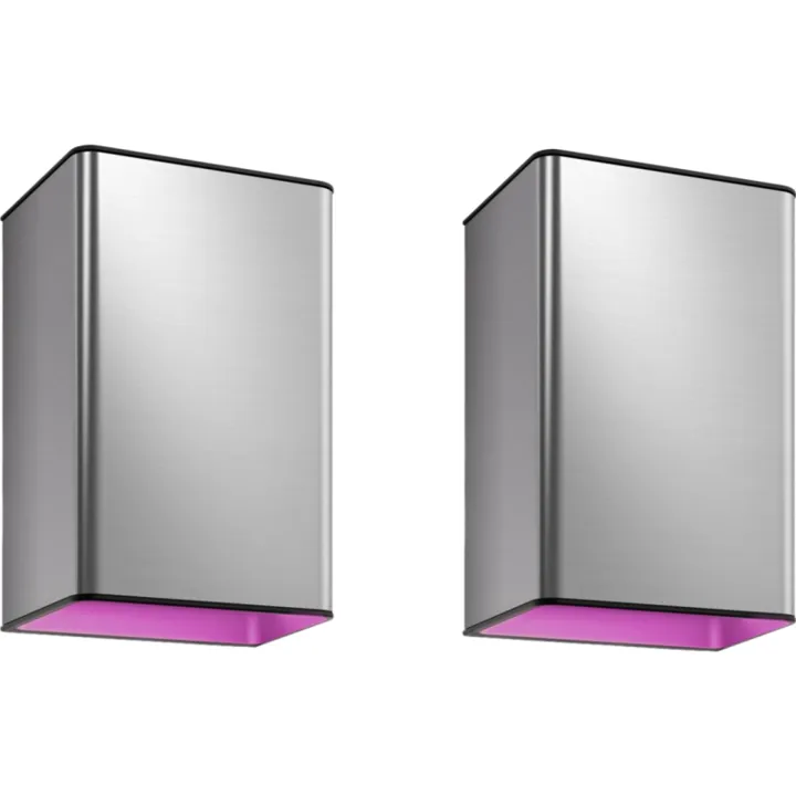 No brand Philips Hue Resonate udendørs væglamper, aluminium, 2-pak – udendørs væglampe — produktfoto