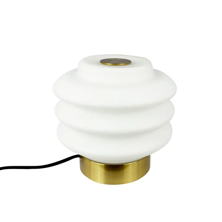 Dyberg Larsen Diva H15 Opal/Messing – bordlampe — produktfoto
