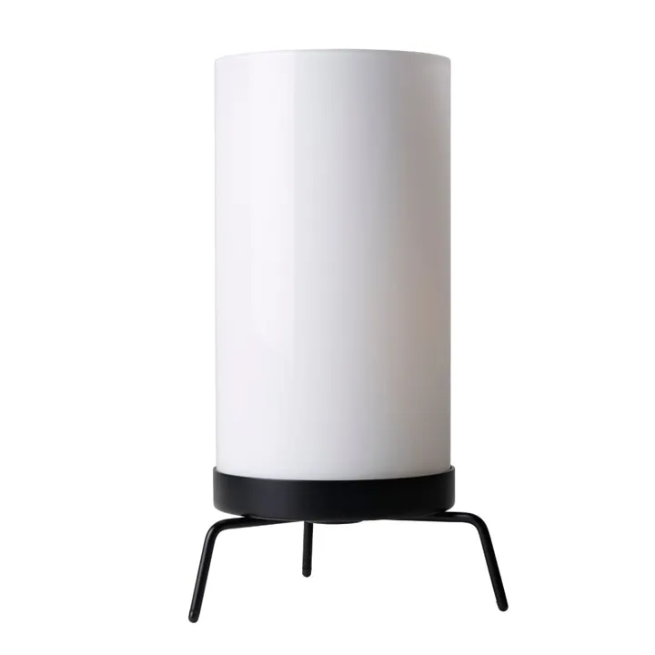 Fritz Hansen Planner PM02 Sort/Glass Fritz Hansen – bordlampe — produktfoto