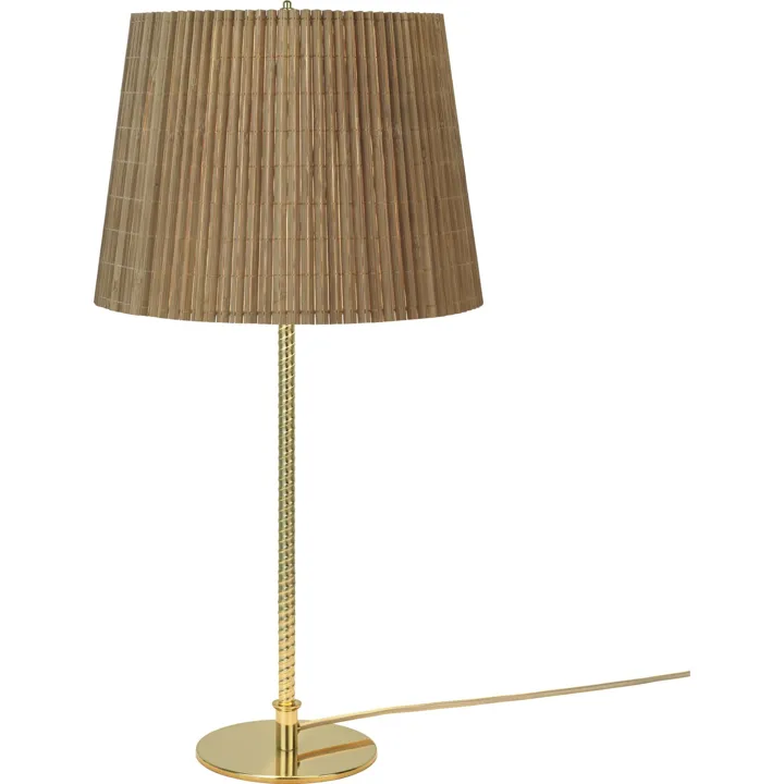 GUBI Tynell Collection 9205 Messing/Bambus – bordlampe — produktfoto