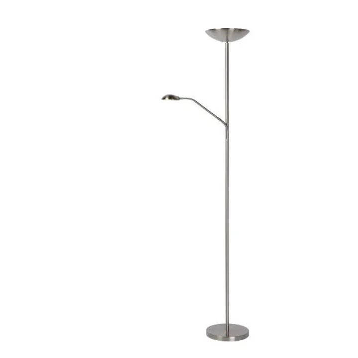 Lucide Zenith Satin/Krom – gulvlampe — produktfoto