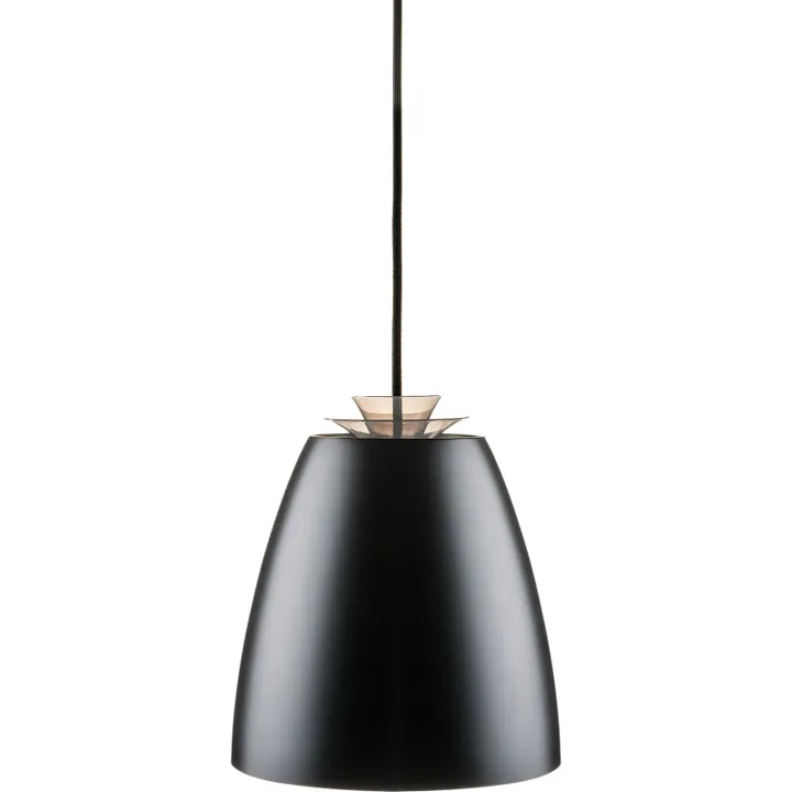 SG Armaturen SG Bell , sort/guld, Ø23 cm – pendel — produktfoto