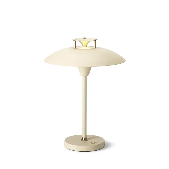 Halo Design Stepp 1-2-3 Transportabel Creme – transportabel bordlampe — produktfoto