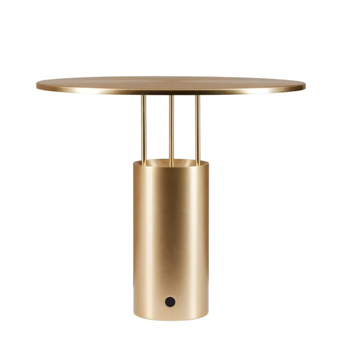 Piet Hein Tempel 280 Messing – bordlampe — produktfoto
