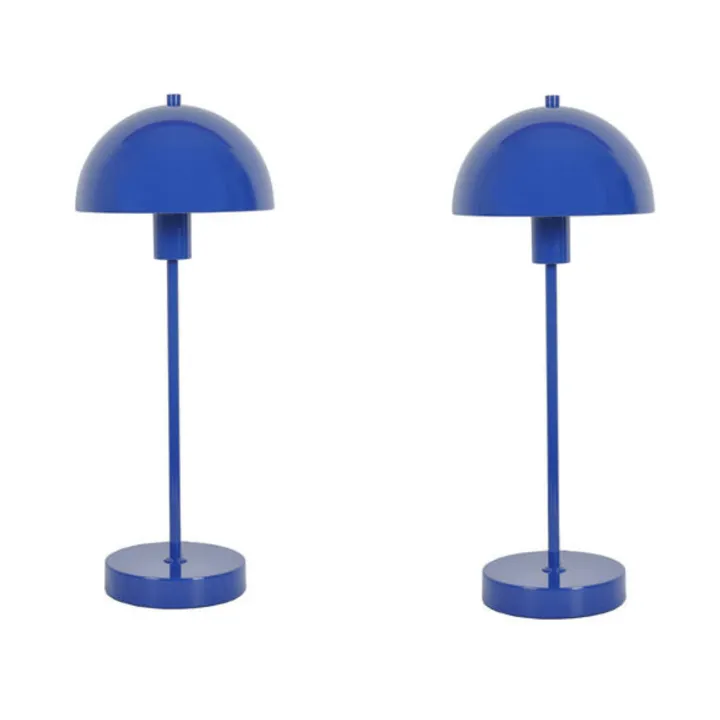 Herstal Vienda 2 stk - Royal Blå – bordlampe — produktfoto