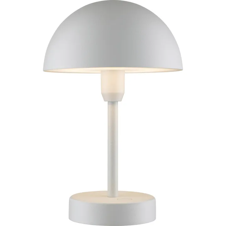 Nordlux Ellen genopladelig , hvid – bordlampe — produktfoto