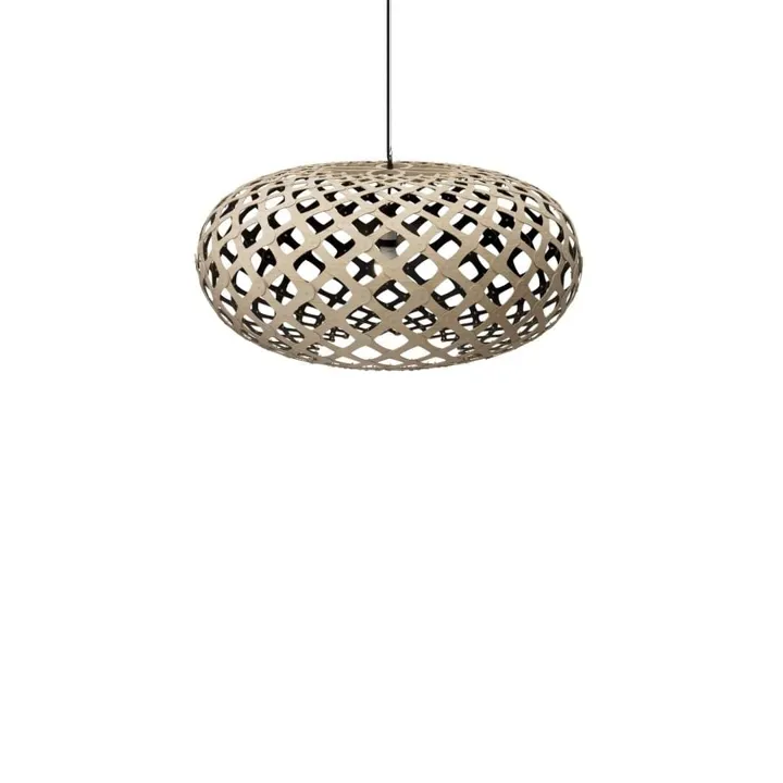 David Trubridge Kina Ø80 Bamboo / Sort – pendel — produktfoto